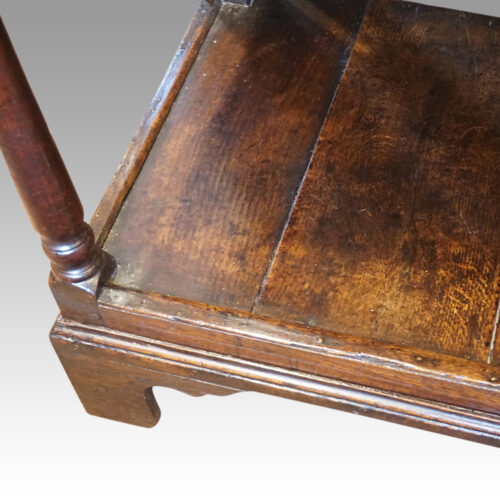 Antique oak 3 drawer dresser base boards