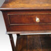 Antique oak 3 drawer dresser base drawer front