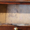 Antique oak 3 drawer dresser base drawer lining