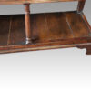 Antique oak 3 drawer dresser base pot board