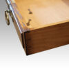 Art Nouveau oak desk dovetails