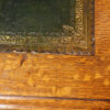 Art Nouveau oak desk tooling