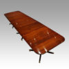 Mahogany 3 pillar dining table