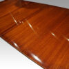 George V mahogany 3 pillar dining table leaf