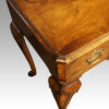George V walnut side table corner