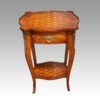 Matched pair of French side tables single