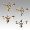 Set of 4 Edwardian wall lights