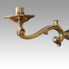 Set of 4 Edwardian wall lights arm detail