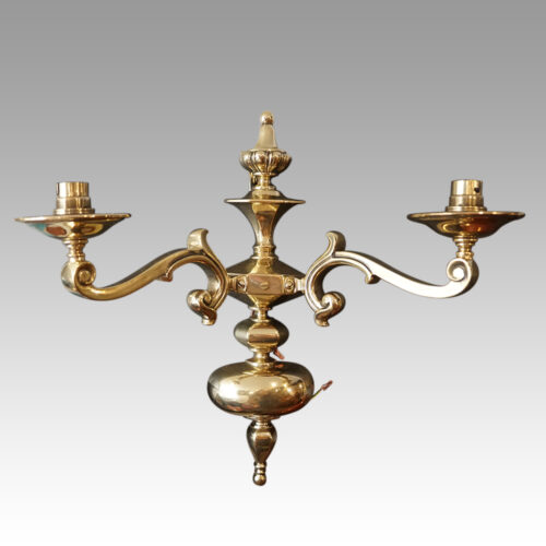Set of 4 Edwardian wall lights single