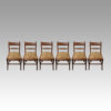 Set of 6 Regency mahogany dining chairs