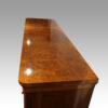 Victorian burr walnut housekeepers cabinet top
