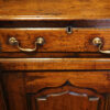 18thc. oak dresser drawer front