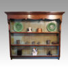 Antique oak plate rack