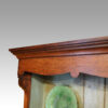 Antique oak plate rack shaped apron