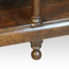 Antique oak rustic dresser base foot