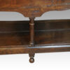 Antique oak rustic dresser base middle leg