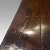Antique oak rustic dresser base top detail