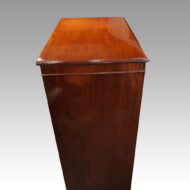 Edwardian mahogany high chest top