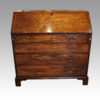 George III mahogany bureau