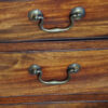 George III mahogany bureau handle