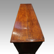 George III oak cupboard dresser top