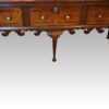 George III oak padfoot dresser base middle leg