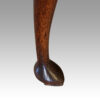 George III oak padfoot dresser base pointed toe