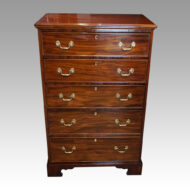 George V tall mahogany chest