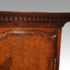 Pair of Antique oak hanging cabinet shaped door