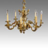 Pair of bronze chandeliers body