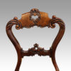 Set of 10 Victorian dining chairs back