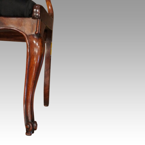 Set of 10 Victorian dining chairs leg