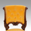 Set of 8 Victorian dining chairs stuffed backs button back