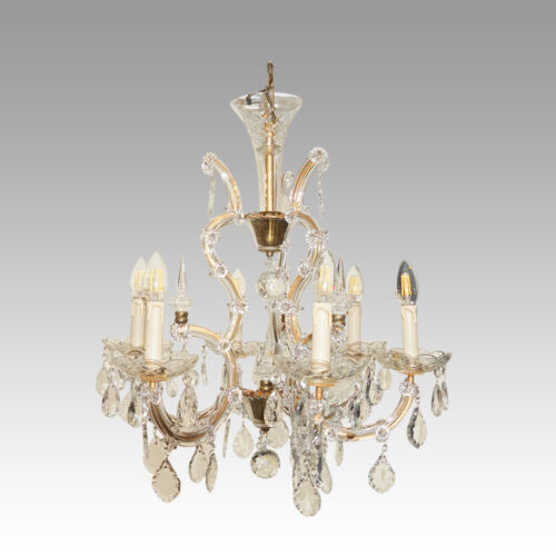 Venetian glass chandelier