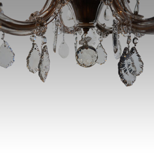 Venetian glass chandelier base
