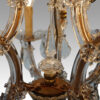 Venetian glass chandelier central boss