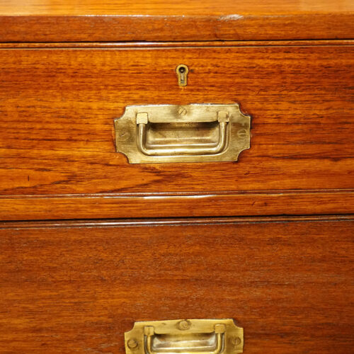 Victorian Army and Navy Campaign chest handle
