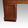 Victorian mahogany pedestal desk rear panel