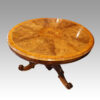 Victorian walnut marquetry centre table top