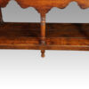 Antique oak dresser base centre leg