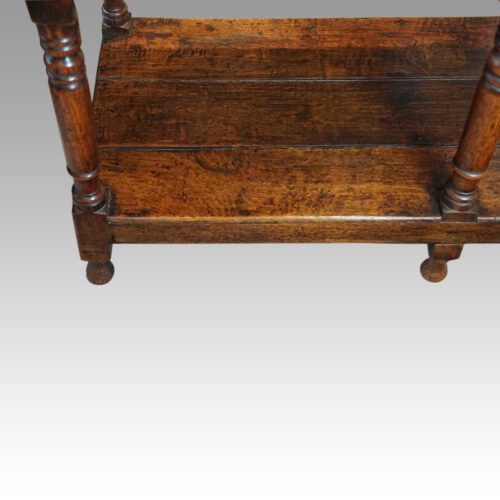 Antique oak dresser base colour
