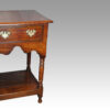 Antique oak dresser base corner