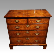George I burr elm chest