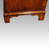 George I burr elm chest feet side view