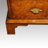 George I burr elm chest foot
