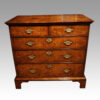 George I burr elm chest front