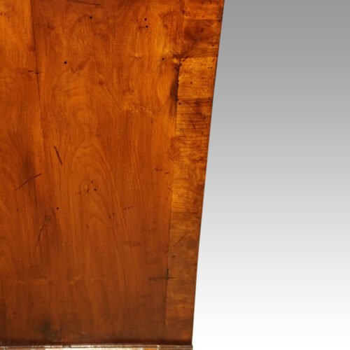 George I burr elm chest side detail