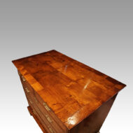 George I burr elm chest top