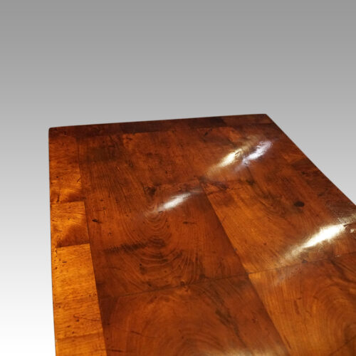 George I burr elm chest top (2)