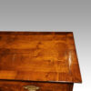 George I burr elm chest top detail